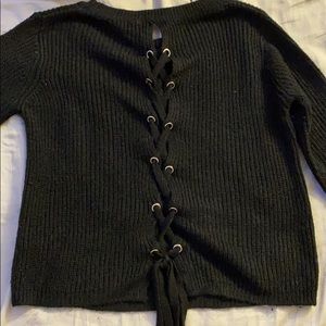 Crop Black Sweater